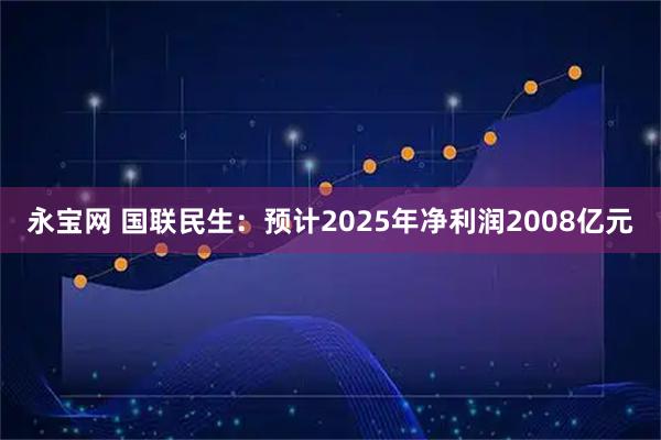永宝网 国联民生：预计2025年净利润2008亿元